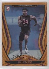 2020 Certified Rookies Mirror Orange 123/199 Isaiah Simmons #149 Rookie RC rf2