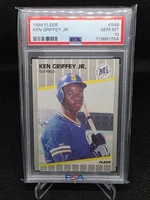 1989 FLEER #548 KEN GRIFFEY JR. ROOKIE RC PSA 10