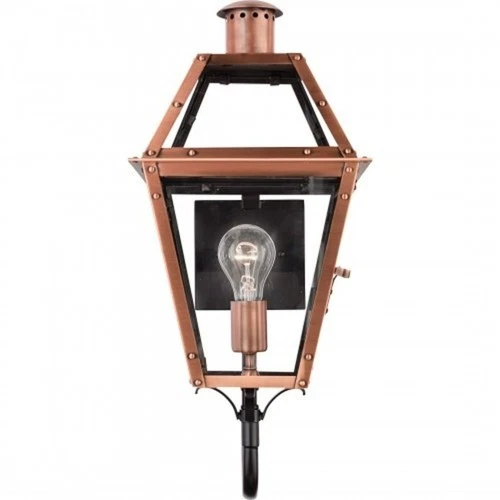 Quoizel RO8410 Rue De Royal 21" Tall Outdoor Wall Sconce - Black - Picture 9 of 12