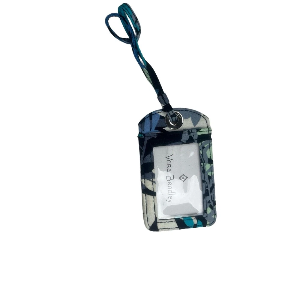 Vera Bradley Tropical Paradise Travel Set Quilted Floral Blue Green Vacation - Image 4 of 4