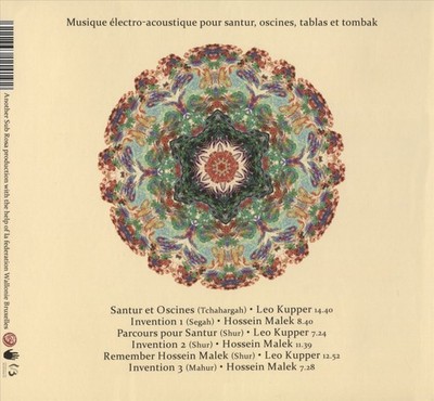 LEO KUPPER/HOSSEIN MALEK - SANTUR: ORIENT/OCCIDENT [DIGIPAK] * NEW CD
