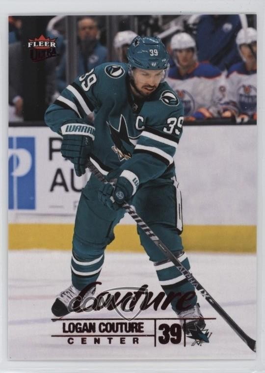 2024-25 Upper Deck Fleer Ultra Red Foil 71/94 Logan Couture #156 0nr3