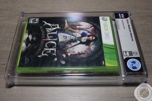 WATA 9.8 A++ - Alice: Madness Returns Xbox 360 2011 NEW! - RARE! - Picture 3 of 7