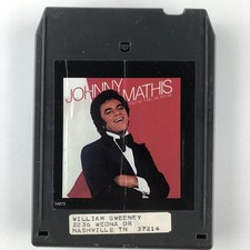 1 Johnny Mathis Hold Me, Thrill Me, Kiss Me One 8 Track Tape Cassette PCA 34872