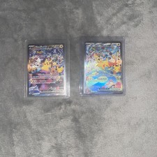 Carta Pokemon Pikachu Ex 150/128 e 149/128 SIR 30° Anniversario