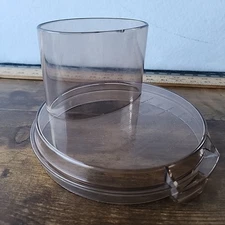 Amber Work Bowl Lid or Pusher Sleeve Cuisinart DLC-7E Food Processor Replacement