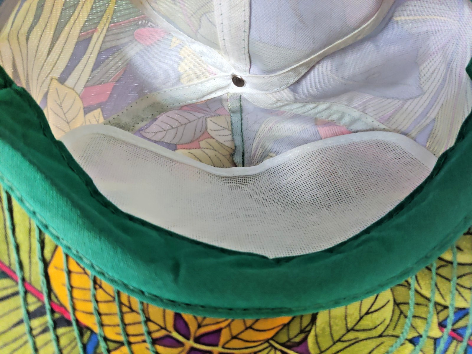 NOS ~ 1990S MILLER GENUINE DRAFT (SAN SUN) TROPICAL/HAWAIIN SNAPBACK TRUCKER HAT