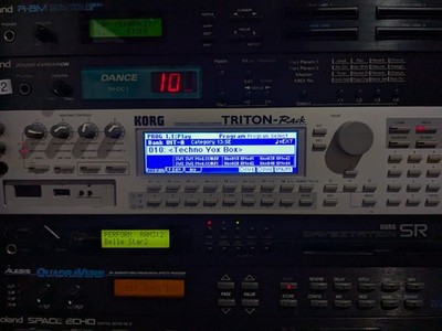 KORG TRITON Rack LUX Custom ASTN LED Display ! | eBay