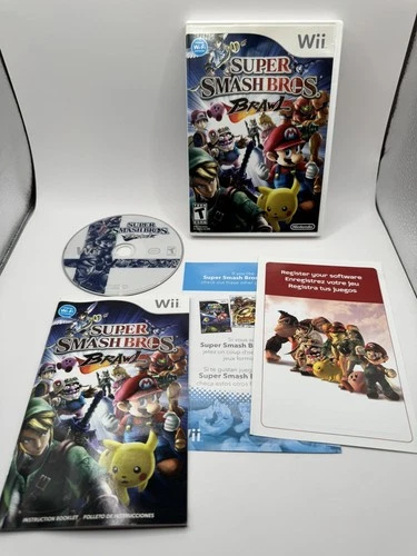 Super Smash Bros. Brawl (Nintendo Wii, 2008) CIB
