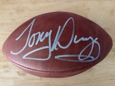 Tony Dungy Signed Official Football