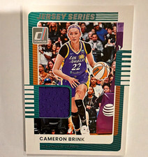 Panini 2025 Donruss WNBA Jersey Series Memorabilia Insert Cameron Brink #5