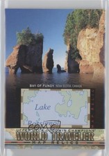 2018 Goodwin Champions World Traveler Map Relics Bay of Fundy Canada #WT-56 0w6