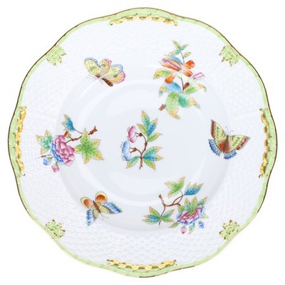 Suppenteller Modell 504 Herend Ungarn Victoria Rose VBO