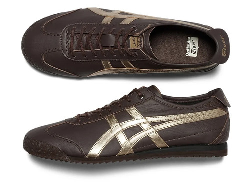 Onitsuka Tiger Sneaker MEXICO 66 SD 1183A872.204 LICORICE BROWN / CHAMPAGNE - Picture 11 of 13