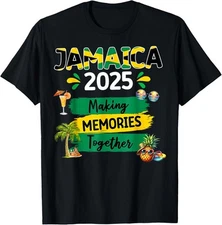 Jamaica 2025 Vacation Trip Matching Family Squad Unisex T-Shirt