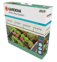 Gardena Micro-Drip-System TropfbewäSserung Set Hochbeet FüR 35 Pflanzen 13455-20