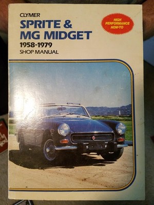Sprite & MG midget, 1958-1979: Shop manual