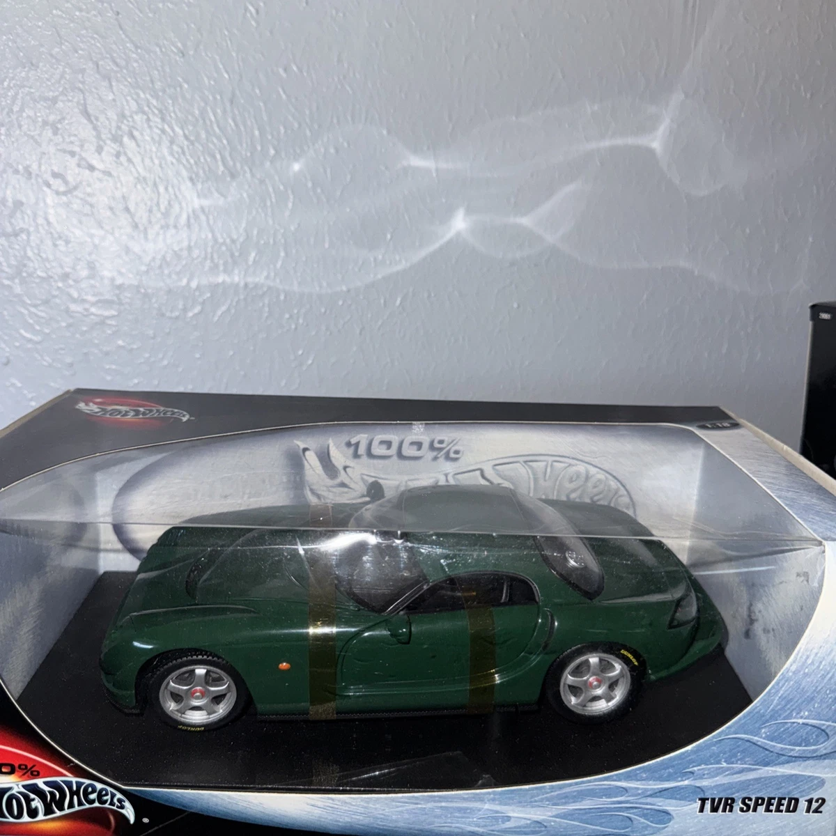 Hot Wheels SB 1/18 - TVR Speed 12 Verte