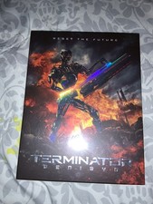 Terminator Genisys 3d 2015 - Plain Archive Full Slip Steelbook Blu-ray New