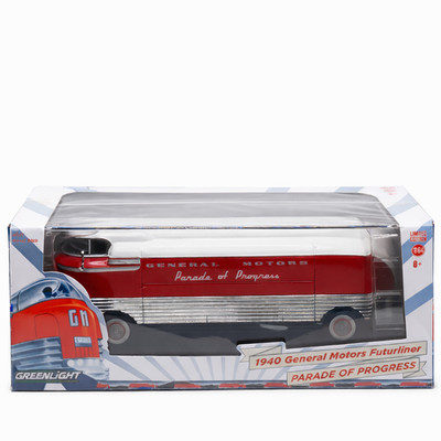GreenLight GM Parade of Progress Bus 1:64 Diecast Limited Edition Collectible