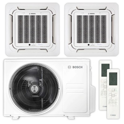 BOSCH Multisplit Klimaanlage Decken-Set | Climate 5000 M | 2,0 kW + 3,5 kW
