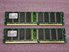 Samsung DDR 1GB Desktop Memory Module 2 x 512MB RAM Sticks Set