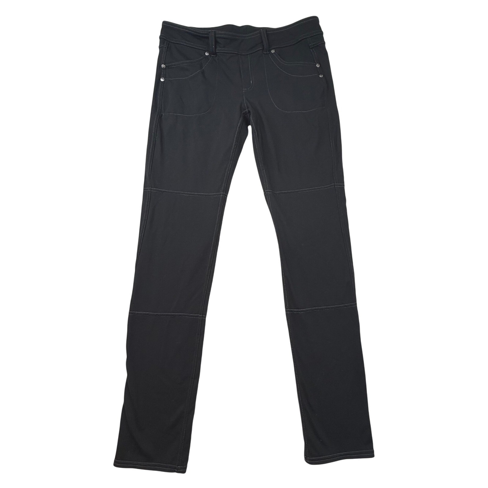 Athleta Black Performance Stretch Pants Womens Si… - image 1