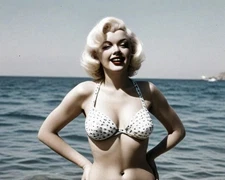 Digital Image Picture Wallpaper Background Desktop Download Marilyn Monroe AI