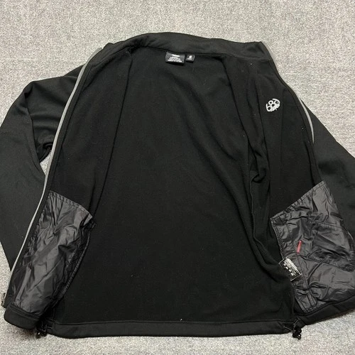 686 Men's Black Full Zip Jacket Size Small Mock Neck image 5