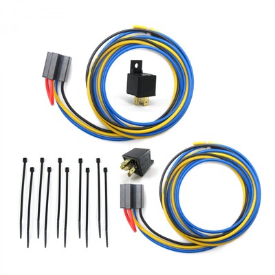 Heavy Duty Headlight Relay Conversion Kit Johnny Law Motors custom hot rod