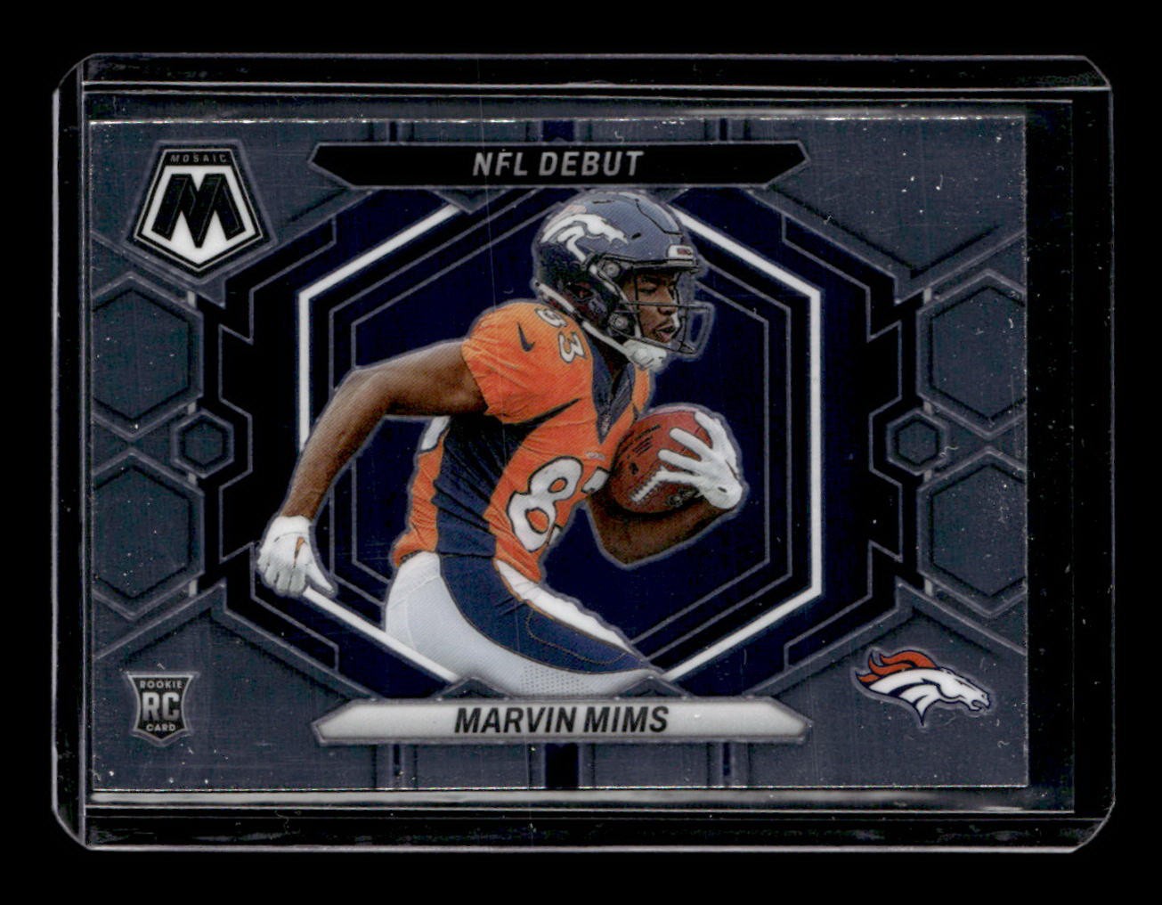 Marvin Mims 2023 Panini Mosaic #ND-13 Denver Broncos ROOKIE B