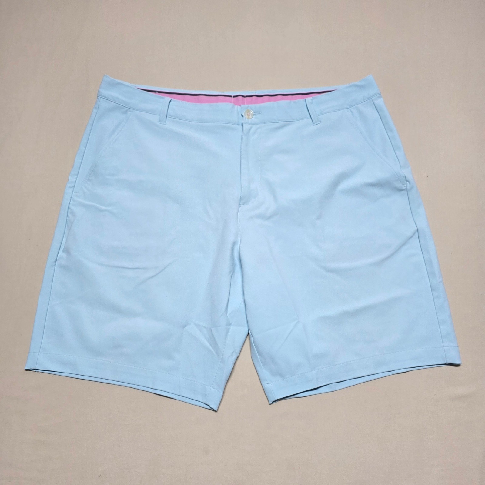 Puma Arnold Palmer Golf Shorts Men 40 Green/Mint Performance Stretch