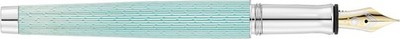 Füllfederhalter Waldmann Tango, aquamarin Imagination Dekor Goldfeder: EF,F,M,B