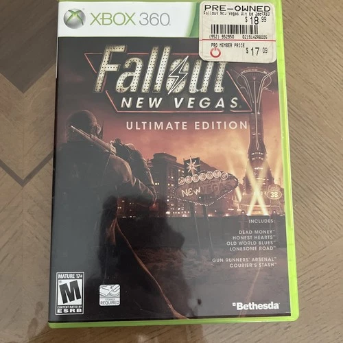 New ListingFallout: New Vegas Ultimate Edition  Xbox 360 CIB