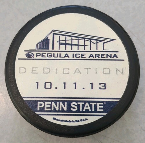 Penn State Ice Hockey Pegula Arena Dedication Puck Oct. 11, 2013 PSU