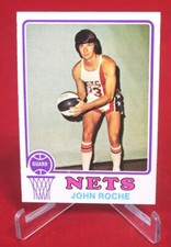 John Roche Topps NBA Basketball Card 1973-1974 #201 EX