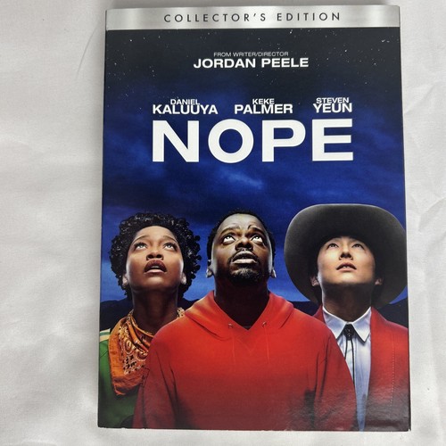 Nope Collectors Edition (DVD, 2022) brandneu werkseitig versiegelt mit Slipper NEU