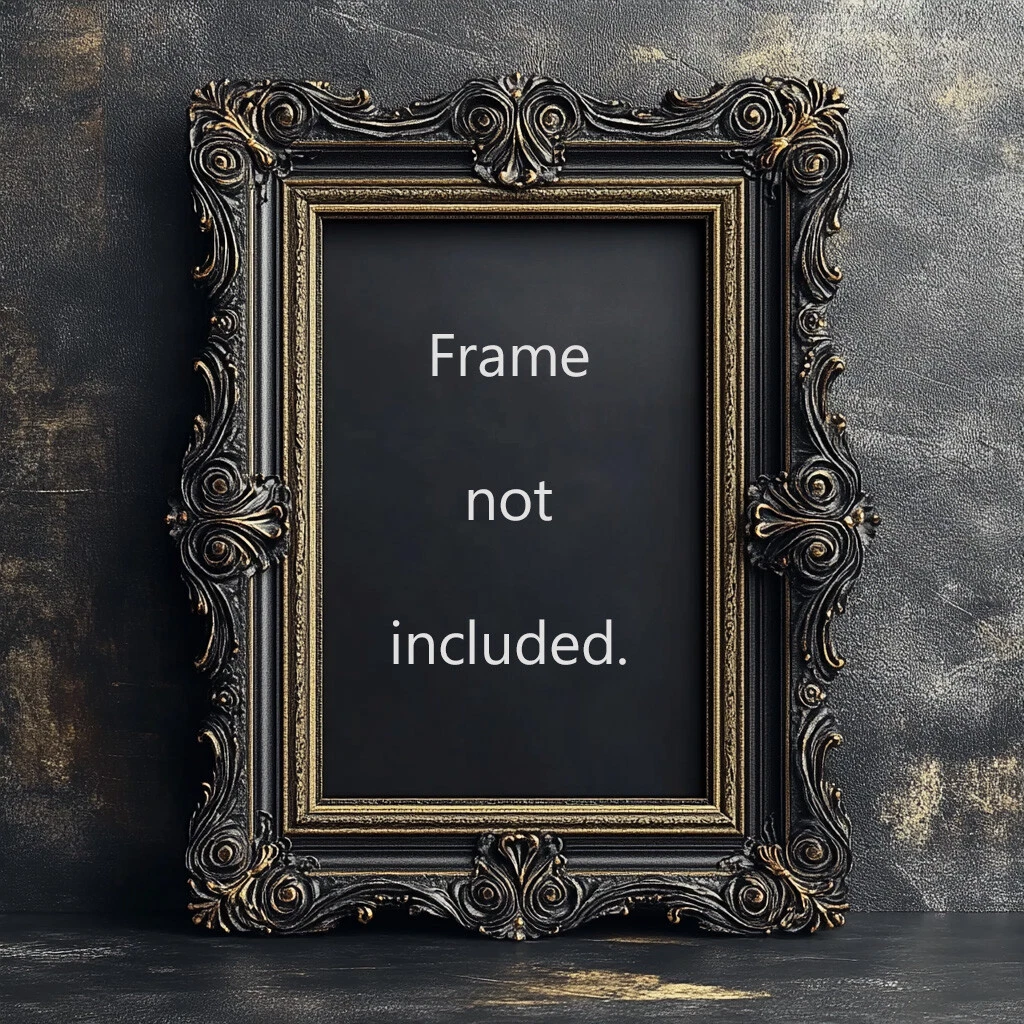 Winter Cottage Art Print, Rustic House Home Decor