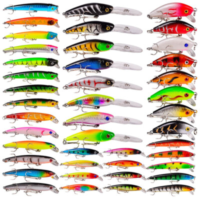BAIKALBASS Fishing Lures Tackle Kits Hard Baits Minnow Pencil VIB Crankbaits Top