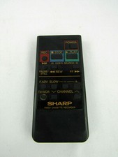 Sharp RRMCG0282GESA VCR Remote Control Tested Original Video Cassette Recorder