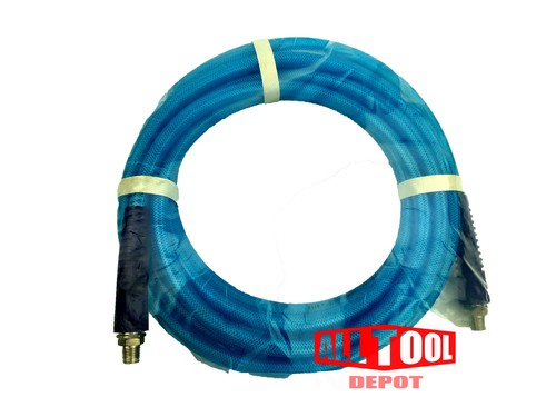 Manguera de aire de poliuretano 25 pies 3/8""npt 200psi con accesorio giratorio 1/4"" NPT - Imagen 3 de 3
