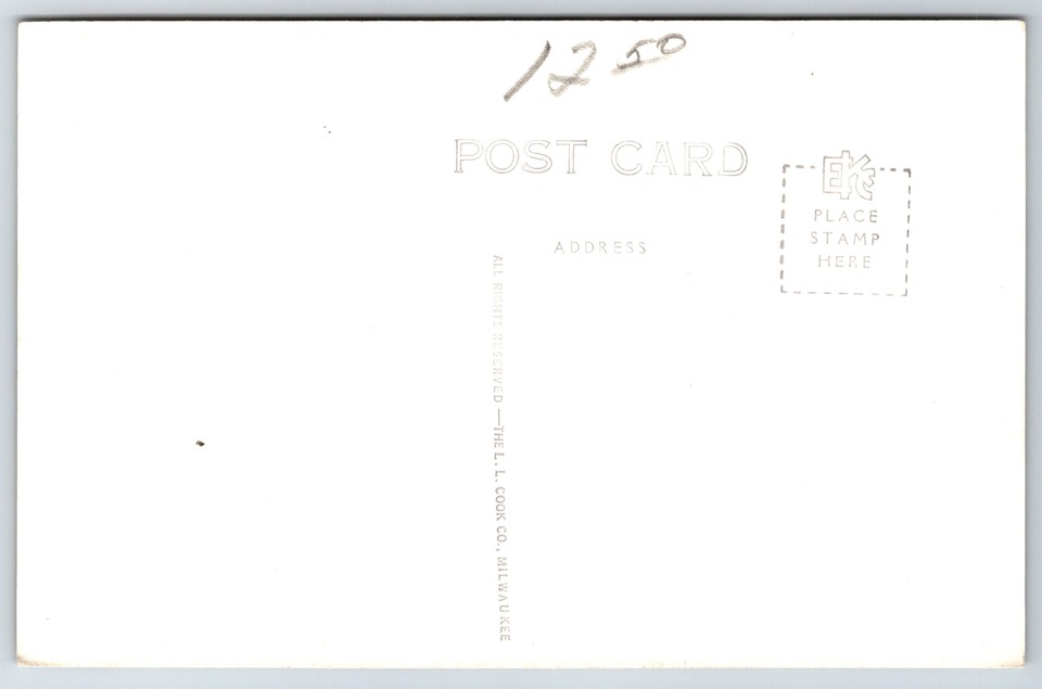 Decorah IowaHigh School BuildingCars in Street1940s RPPC eBay