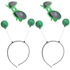 Alien Glasses Props Xmas Party Headwear Funny Sunglasses Favors Costume Party