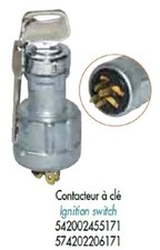 INTER CONTACT A CLE TOYOTA 542002455171 PIECE DETACHEE CHARIOT ELEVATEUR