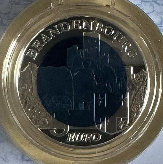 5 Euro Blister PP Luxemburg 2015, Burg Brandenbourg, Nr.7 - Bild 2 von 4