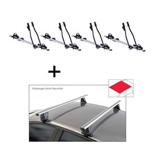 4x Fahrradträger SAGITTAR+Dachträger VDP Delta für für Hyundai Ioniq AE 4Türer a