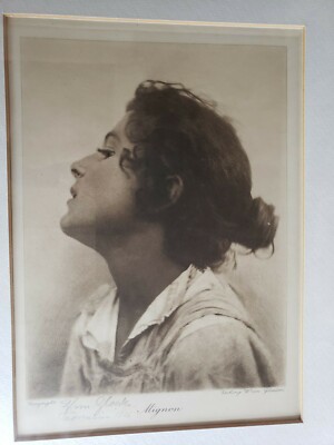 Wilhelm von Gloeden Hand Signed Etching Maria Intelisano ''Mignon''