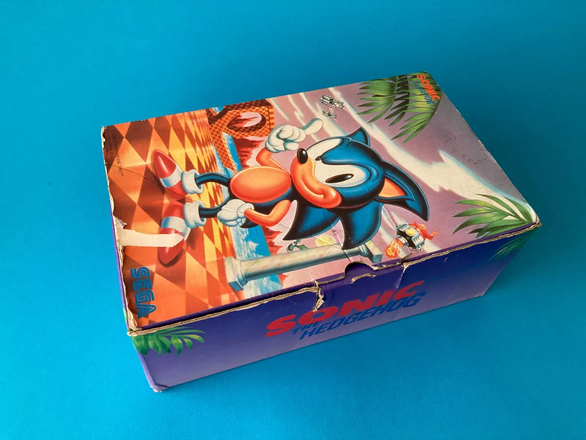 sonic atari 2600 box