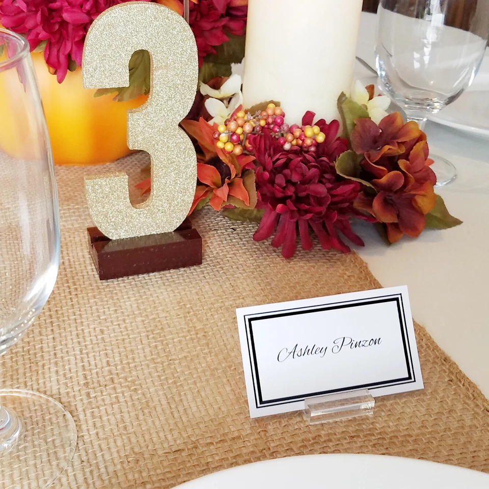 Bloque de soporte de exhibición para ajustes de lugar tarjetas de visita y etiquetas de productos, 1-1/4" Foto 2 de 3