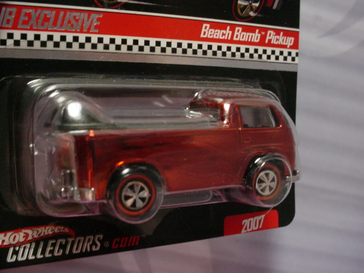 2007 RLC Hot Wheels Club Exclusive BEACH BOMB PICKUP∞red VW